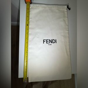 Fendi Dust Bag Cream color.